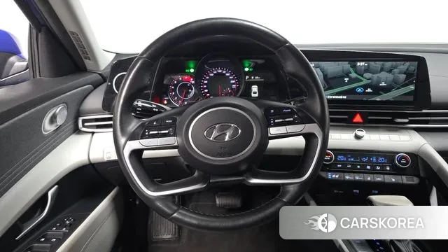 Hyundai Avante (CN7) 2021 Синий из Кореи, фото 4