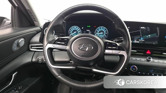 Hyundai Avante (CN7) 2022 Белый из Кореи, фото 4