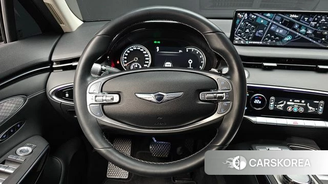 Genesis GV70 2022 Черный из Кореи, фото 4