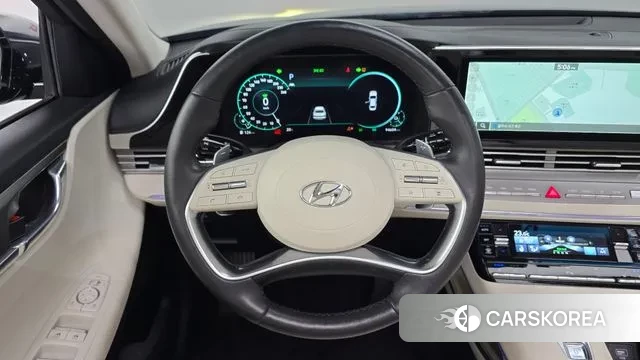 Hyundai The New Grandeur IG Hybrid 2021 Серый из Кореи, фото 4