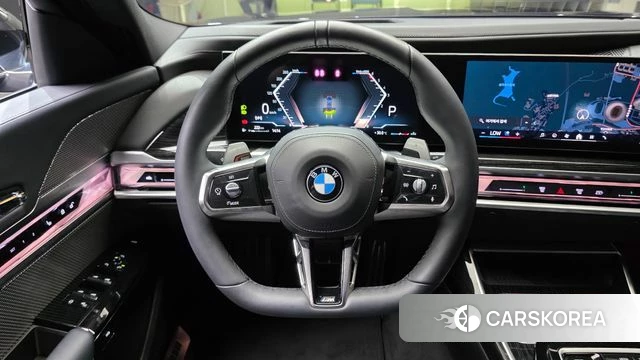 BMW 7 Series (G70) 2025 Черный из Кореи, фото 4