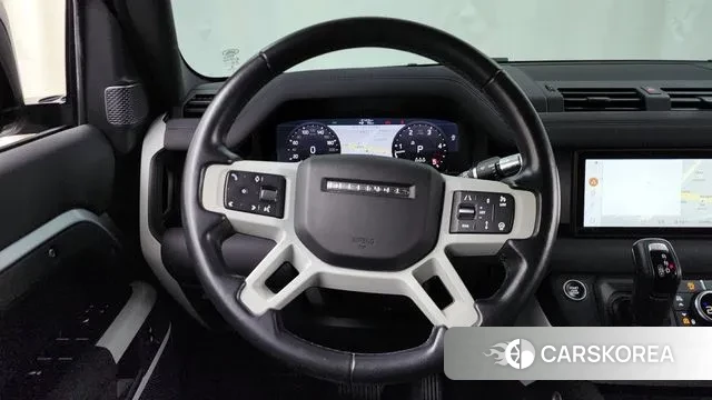 Land Rover Defender (L663) 2020 Серебристо-серый из Кореи, фото 4