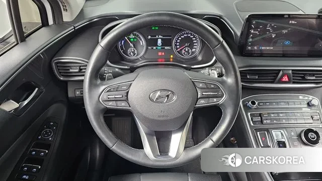 Hyundai The New Santa Fe 2021 Белый из Кореи, фото 4