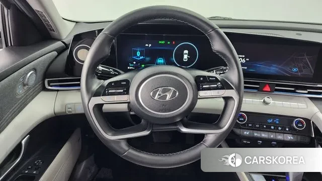 Hyundai Avante Hybrid (CN7) 2020 Серый из Кореи, фото 4