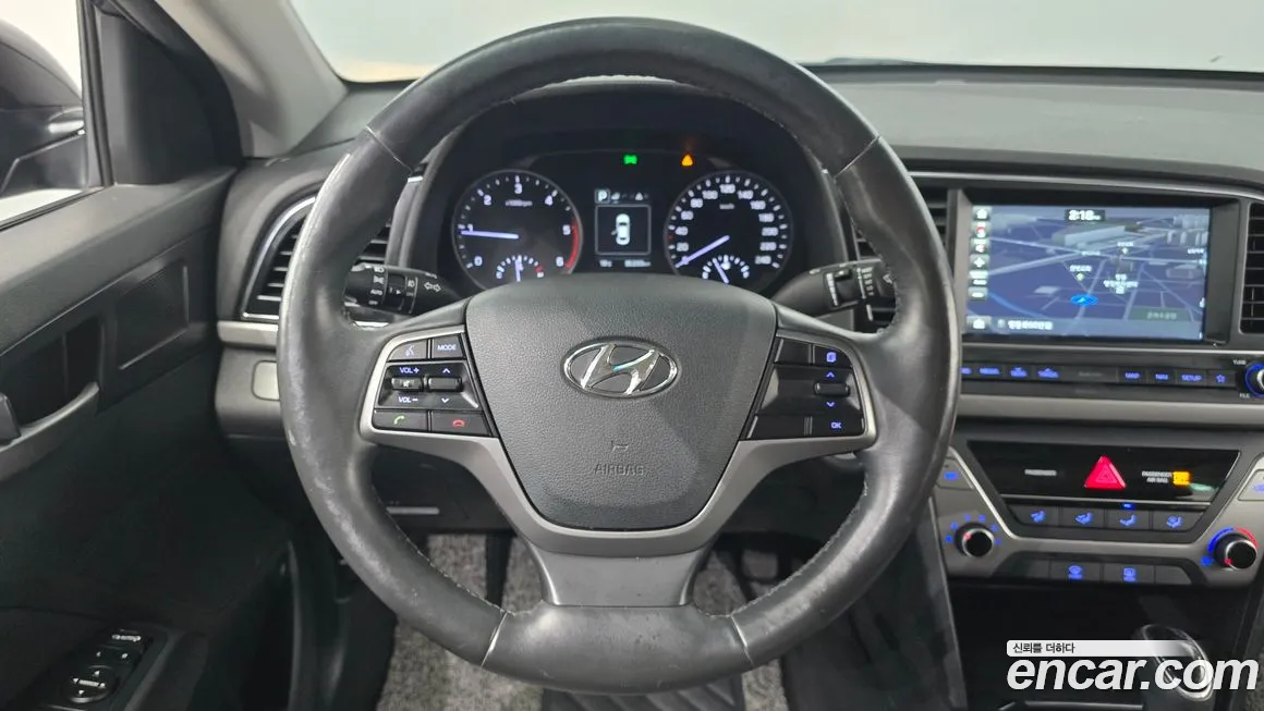 Hyundai Avante AD 2018 Черный из Кореи, фото 4