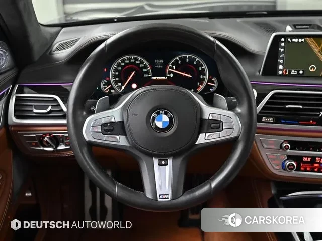 BMW 7 Series (G11) 2018 Черный из Кореи, фото 4