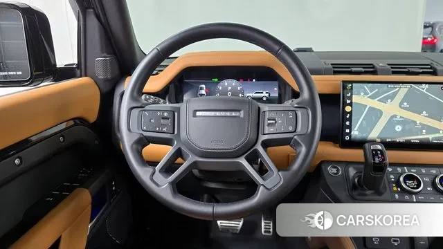 Land Rover Defender (L663) 2024 Черный из Кореи, фото 4