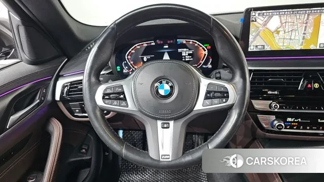 BMW 5 Series (G60) 2023 Серый из Кореи, фото 4