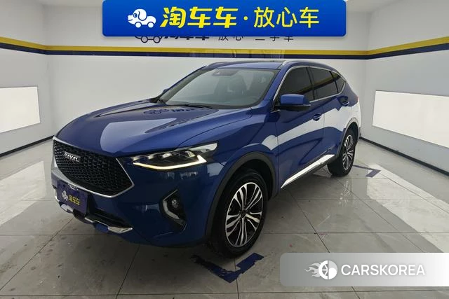 Haval F7 2019 Синий из Китая, фото 4