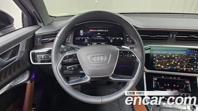 Audi A6 (C8) 2022 Черный из Кореи, фото 4