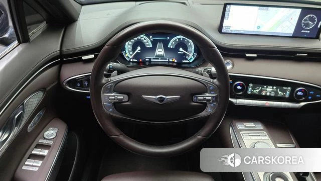 Genesis GV70 2021 Черный из Кореи, фото 4