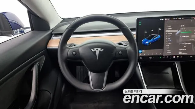 Tesla Model 3 2019 Синий из Кореи, фото 4