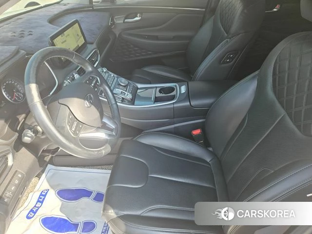 Hyundai The New Santa Fe 2021 Белый из Кореи, фото 4