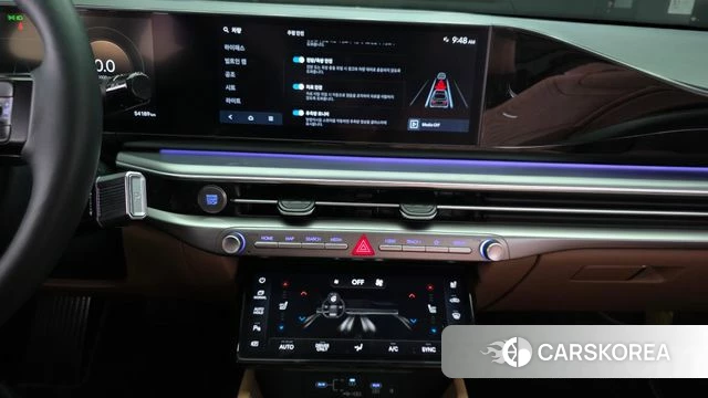 Hyundai Grandeur Hybrid (GN7) 2023 Черный из Кореи, фото 4