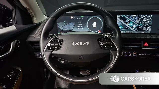 Kia EV6 2022 Черный из Кореи, фото 4