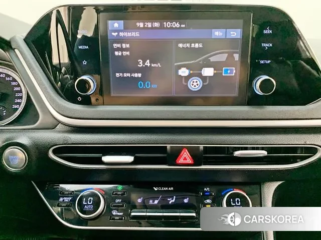 Hyundai Sonata Hybrid (DN8) 2021 Серый из Кореи, фото 4