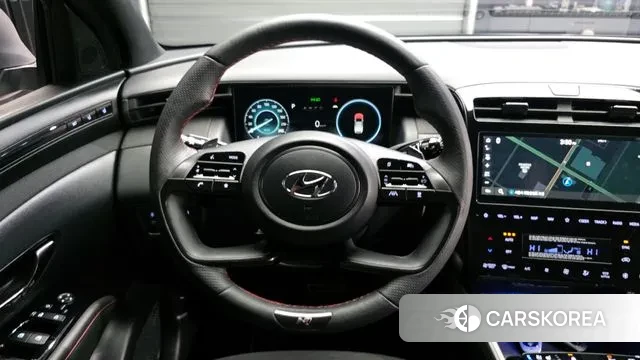 Hyundai Tucson Hybrid (NX4) 2022 Белый из Кореи, фото 4