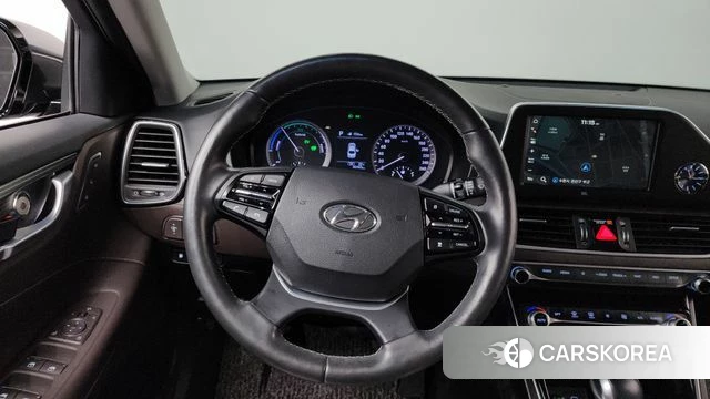Hyundai Grandeur IG Hybrid 2018 Серый из Кореи, фото 4