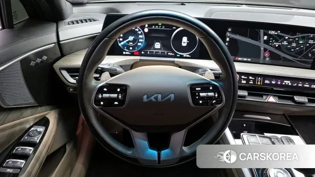 Kia K8 Hybrid 2022 Серебристо-серый из Кореи, фото 4