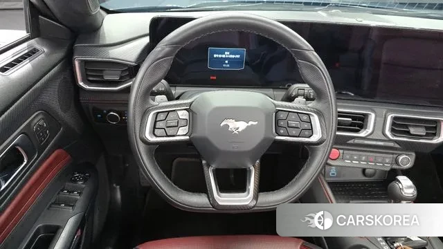 Ford Mustang 7th Generation 2024 Небесно-голубой из Кореи, фото 4