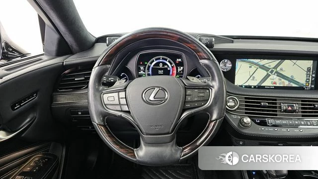 Lexus LS500h 5th generation 2018 Черный из Кореи, фото 4