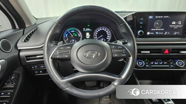 Hyundai Sonata Hybrid (DN8) 2021 Белый из Кореи, фото 4