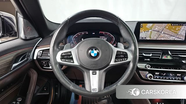 BMW 5 Series (G30) 2019 Синий из Кореи, фото 4