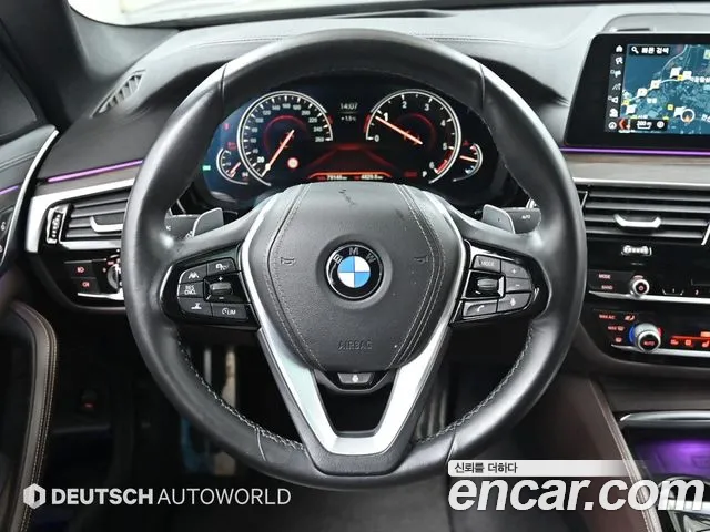 BMW 5 Series (G30) 2018 Серый из Кореи, фото 4