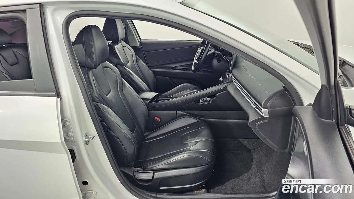 Hyundai Avante Hybrid (CN7) 2020 Белый из Кореи, фото 4