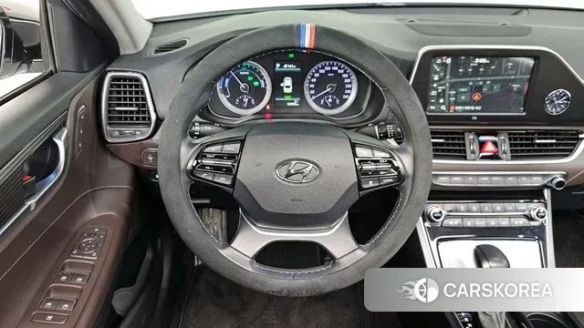 Hyundai Grandeur IG Hybrid 2018 Белый из Кореи, фото 4