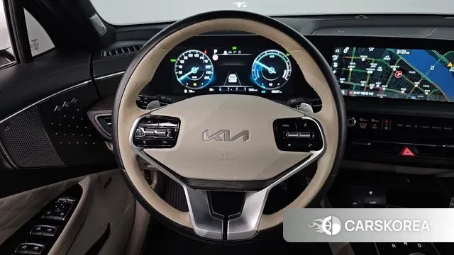 Kia K8 Hybrid 2023 Белый из Кореи, фото 4