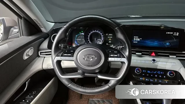 Hyundai Avante Hybrid (CN7) 2022 Серый из Кореи, фото 4