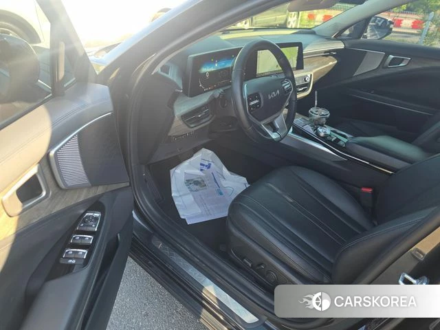 Kia K8 Hybrid 2022 Серый из Кореи, фото 4
