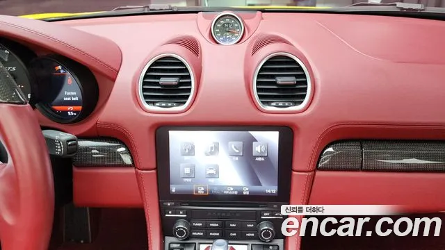 Porsche 718 Boxster 2019 Желтый из Кореи, фото 4