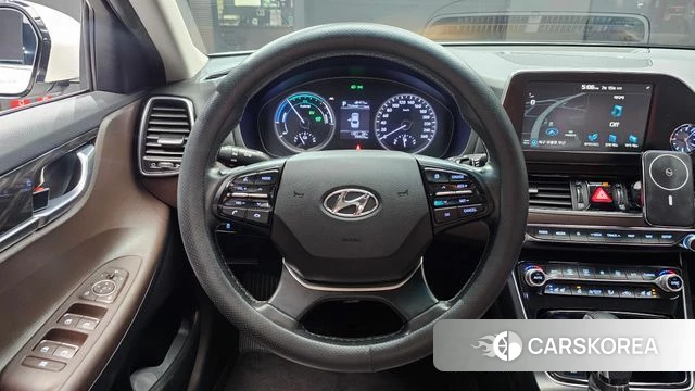 Hyundai Grandeur IG Hybrid 2019 Белый из Кореи, фото 4