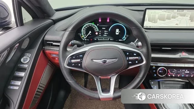 Genesis G80 (RG3) 2021 Синий из Кореи, фото 4