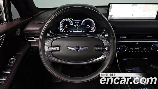 Genesis GV80 2021 Черный из Кореи, фото 4