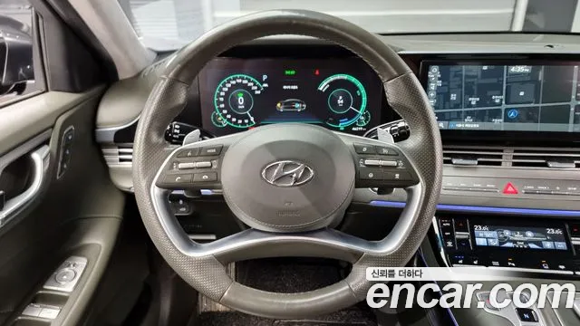 Hyundai The New Grandeur IG Hybrid 2020 Серый из Кореи, фото 4