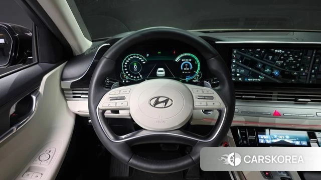 Hyundai The New Grandeur IG Hybrid 2022 Черный из Кореи, фото 4