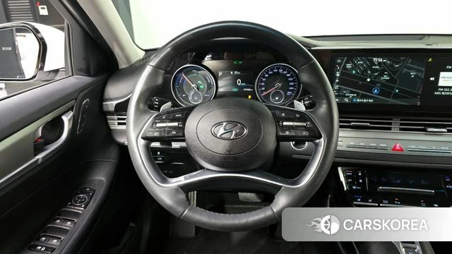 Hyundai The New Grandeur IG Hybrid 2020 Белый из Кореи, фото 4