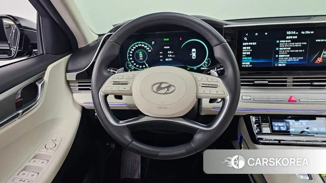 Hyundai The New Grandeur IG Hybrid 2022 Черный из Кореи, фото 4