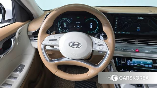 Hyundai The New Grandeur IG Hybrid 2020 Белый из Кореи, фото 4