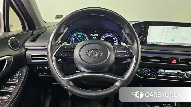 Hyundai Sonata Hybrid (DN8) 2022 Белый из Кореи, фото 4