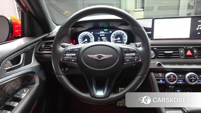 Genesis The New G70 2021 Красный из Кореи, фото 4