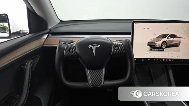 Tesla Model Y 2023 Белый из Кореи, фото 4