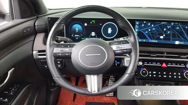 Hyundai The New Tucson Hybrid (NX4) 2024 Белый из Кореи, фото 4