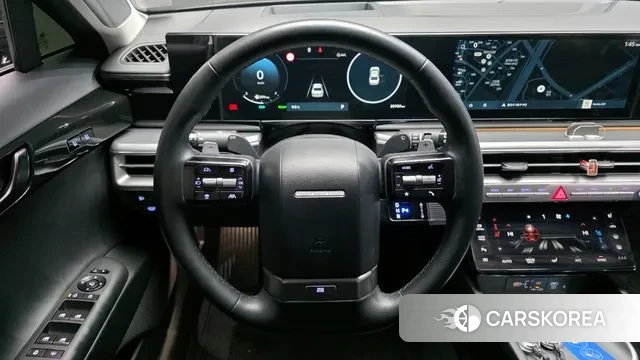 Hyundai Grandeur Hybrid (GN7) 2023 Черный из Кореи, фото 4