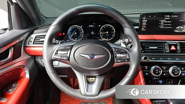 Genesis The New G70 2023 Белый из Кореи, фото 4