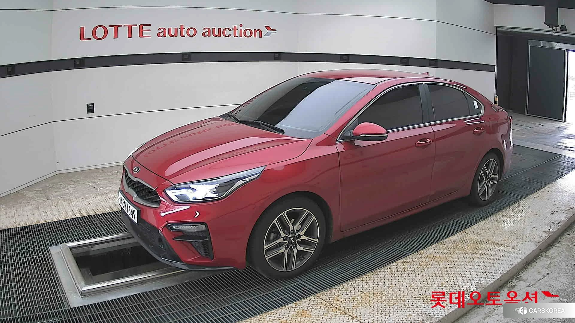 Kia K3 2020 Runway Red из Кореи, фото 4