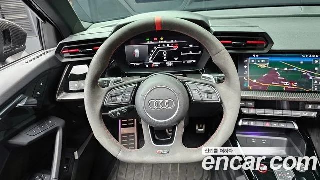 Audi RS3 (8Y) 2023 Черный из Кореи, фото 4